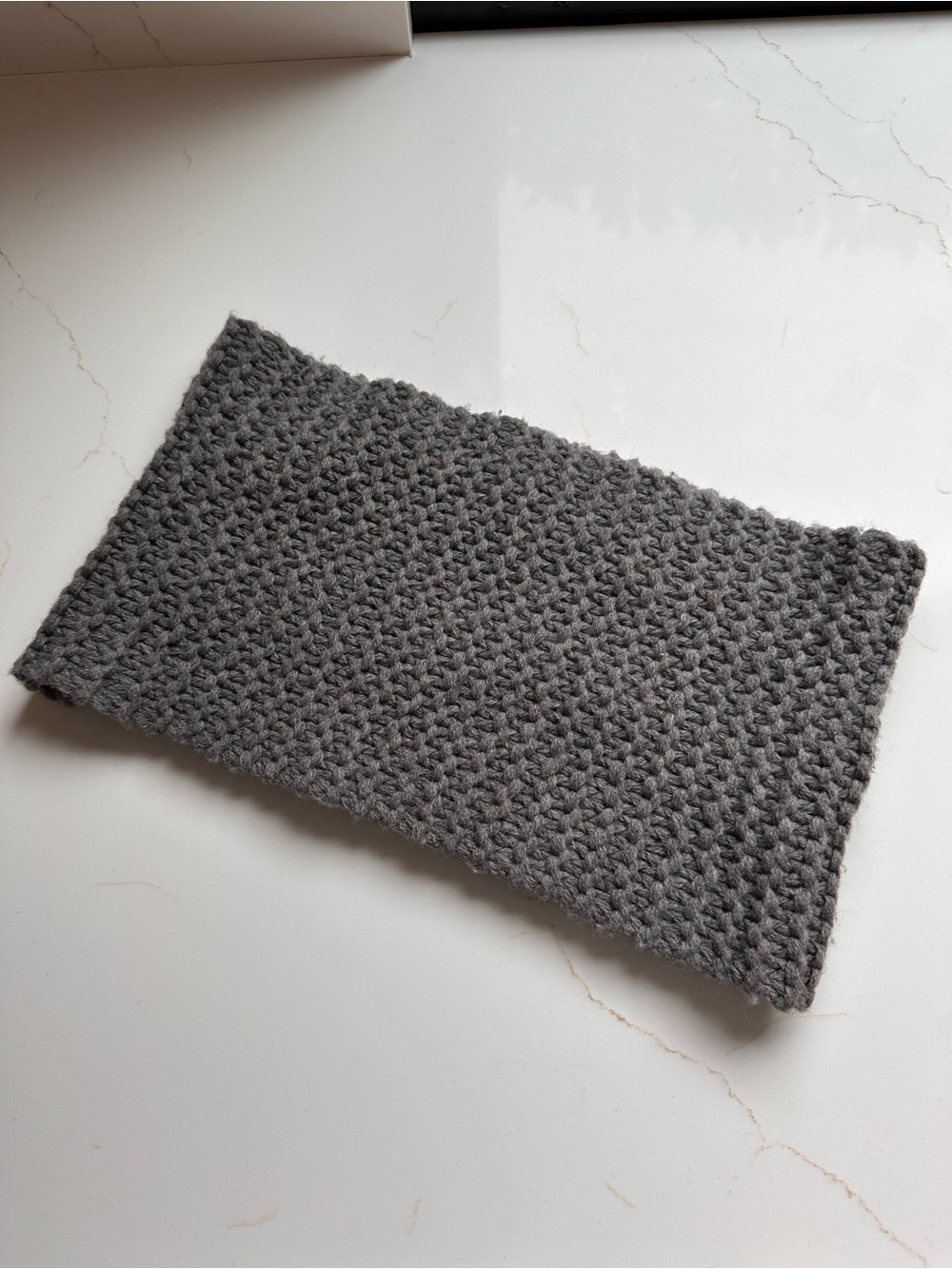 Stella McCartney Gray Wool Blend Knit Snood